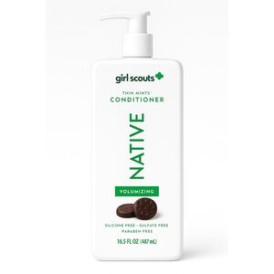 Native Girl Scouts Thin Mints Conditioner‎ 16.5oz Volumizing Limited Edition